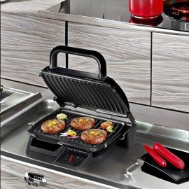 Электрогриль TEFAL GC305816, 2000 Вт, съемные панели, регулировка температуры, черный, 1500636334