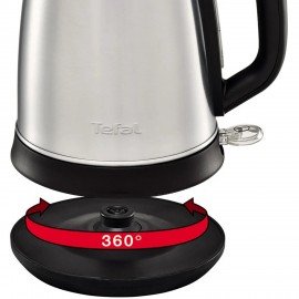 Чайник TEFAL KI270D30, 1,7 л, 2400 Вт, закрытый нагревательный элемент, сталь, серебристый, 7211002374