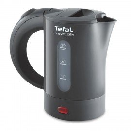 Чайник TEFAL KO120B30, 0,5 л, 650 Вт, закрытый нагревательный элемент, пластик, серый, 7211001545