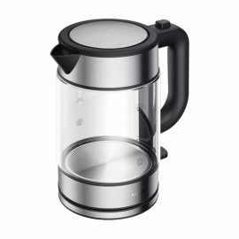 Чайник XIAOMI Electric Glass Kettle, 1,7 л, 2200 Вт, закрытый нагревательный элемент, стекло, черный, BHR7490RU