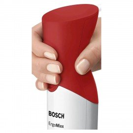 Блендер погружной BOSCH MSM64110, 450 Вт, 2 скорости, 1 насадка, стакан, белый