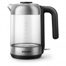 Чайник PHILIPS HD9339/80, 1,7 л, 2200 Вт, закрытый нагревательный элемент, стекло, се