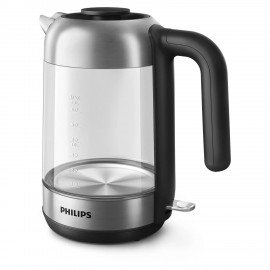 Чайник PHILIPS HD9339/80, 1,7 л, 2200 Вт, закрытый нагревательный элемент, стекло, се