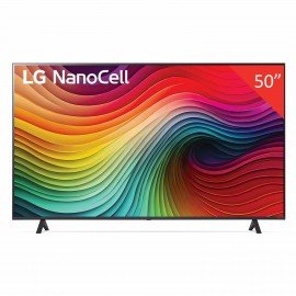 Телевизор LG 50NANO80T6A, 50" (127 см), NanoCell, 3840 x 2160, 4K, 16:9, SmartTV, Wi-Fi, синий