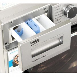 Стиральная машина BEKO RSPE78612S, 1200 об/мин, 7 кг, фронт.загрузка 15 программ с па, 7322710002