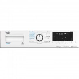 Стирально-сушильная машина BEKO WDB7425R2W, 1200 об/мин, 7 кг, фронтальная загрузка, 15 програ, 7169342200