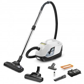 Пылесос KARCHER DS 6 Plus, с аквафильтром, 650Вт, белый, 1.195-252.0