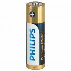 Батарейки алкалиновые "пальчиковые" КОМПЛЕКТ 4 шт PHILIPS Premium Alkaline, АА (LR6,2, Б0062753