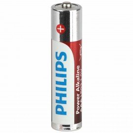 Батарейки алкалиновые "мизинчиковые" КОМПЛЕКТ 12 шт PHILIPS Power Alkaline, ААА (LR03, Б0064681