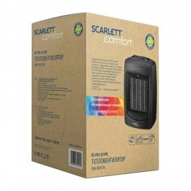 Тепловентилятор SCARLETT SC-FH1.511MC, 1500 Вт, 3 режима работы, черный