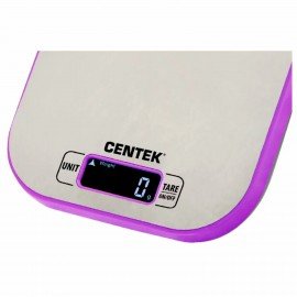 Весы кухонные CENTEK CT-2461, электронный дисплей, max вес 5кг, тарокомпенсация, плас