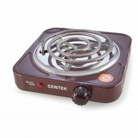 Настольная электрическая плита CENTEK CT-1508, 1000Вт, 1 конфорка, 5 режимов нагрева,, CT-1508 Siberia