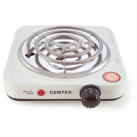 Настольная электрическая плита CENTEK CT-1508, 1000Вт, 1 конфорка, 5 режимов нагрева,