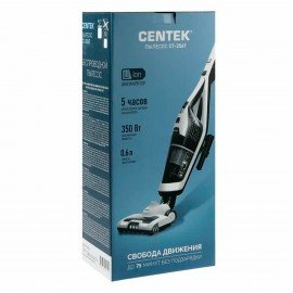 Пылесос вертикальный CENTEK CT-2567, 2 в 1,потребляемая мощность 350 Вт, контейнер 0,