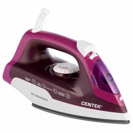 Утюг CENTEK CT-2348, 1800Вт, антипригарное покрытие, антикапля, антинакипь, фиолетовы, CT-2348 VIOLET