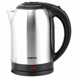 Чайник CENTEK CT-0037, 2л, 2200Вт, закрытый нагревательный элемент, сталь