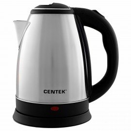 Чайник CENTEK CT-1068, 2л, 2000Вт, закрытый нагревательный элемент, сталь