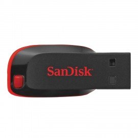 Флеш-диск 16 GB, SANDISK Cruzer Blade, USB 2.0, черный, SDCZ50-016G-B35