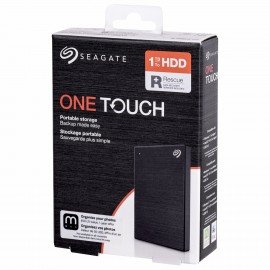 Внешний жесткий диск SEAGATE One Touch 1TB, 2.5", USB 3.0, черный, STKB1000400