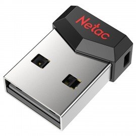 Флеш-диск 64GB NETAC UM81, USB 2.0, черный, NT03UM81N-064G-20BK