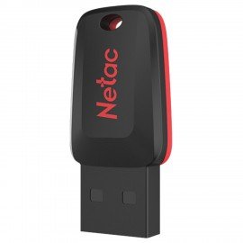 Флеш-диск 32GB NETAC U197, USB 2.0, черный, NT03U197N-032G-20BK