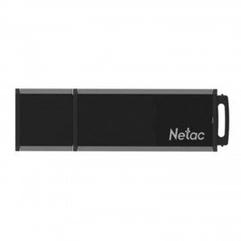 Флеш-диск 16GB NETAC U351, USB 3.0, черный, NT03U351N-016G-30BK