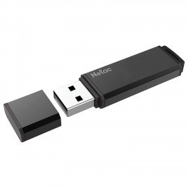 Флеш-диск 16GB NETAC U351, USB 3.0, черный, NT03U351N-016G-30BK