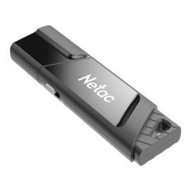 Флеш-диск 64GB NETAC U336, USB 3.0, черный, NT03U336S-064G-30BK