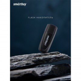 Флеш-диск 4 GB SMARTBUY Scout USB 2.0, черный, SB004GB2SCK