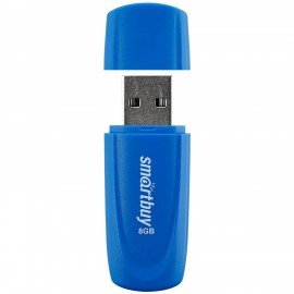 Флеш-диск 8 GB SMARTBUY Scout USB 2.0, синий, SB008GB2SCB