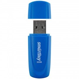 Флеш-диск 32 GB SMARTBUY Scout USB 2.0, синий, SB032GB2SCB