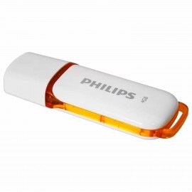 Флеш-диск 4GB PHILIPS SNOW, разъем USB 2.0, зеленый, FM04FD70B/97