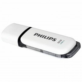 Флеш-диск 32GB PHILIPS SNOW, разъем USB 3.0, черный, FM32FD75B/97