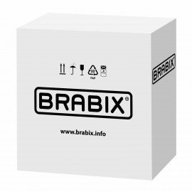 Кресло офисное BRABIX "Praktik EX-279", ткань/кожзам, черное, 532017