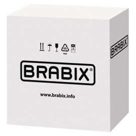 Кресло офисное BRABIX "Praktik EX-279", ткань JP/кожзам, черное, 532019