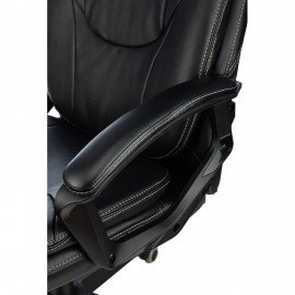 Кресло офисное BRABIX PREMIUM "Trend EX-568", экокожа, черное, 532100