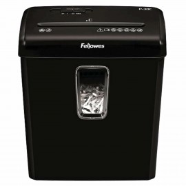 Уничтожитель (шредер) FELLOWES POWERSHRED P-30C, 4 уровень секретности, фрагменты 4х34мм, 6лст., 15л, FS-60081