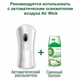 Сменный баллон 250 мл, AIRWICK "Нежные Цветы", для автоматических освежителей, универсальный, 224391