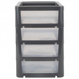 Бокс универсальный большой, 4 выдвижные секции, 37,6х25х35,5 см, М2768