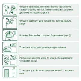 Сменный баллон 250 мл, AIRWICK "Дикий гранат", для автоматических освежителей, универсальный