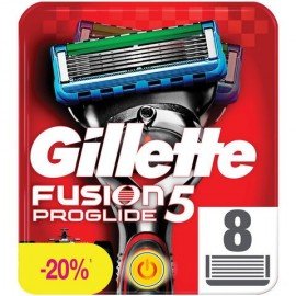 Сменные кассеты для бритья 8 шт., GILLETTE (Жиллет) "Fusion ProGlide Power", для мужчин