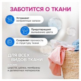 Гель для стирки универсальный 1 л SYNERGETIC ГИПОАЛЕРГЕННЫЙ, биоразлагаемый, 109100