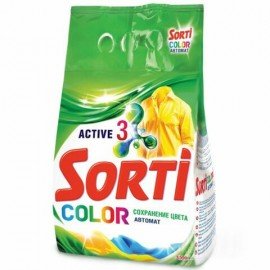 Стиральный порошок-автомат 3 кг, SORTI Color