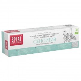 Зубная паста 100мл SPLAT PROFESSIONAL "Сенситив", для чувствительных зубов, 112.14010.0101