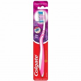 Зубная щетка COLGATE "Зиг заг", средней жесткости, 7610196003544