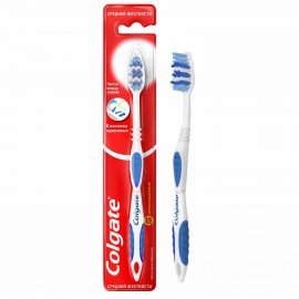 Зубная щетка COLGATE "Классика здоровья", средней жесткости, 8590232000050