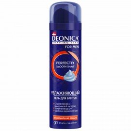 Гель для бритья 200 мл, DEONICA FOR MEN "Максимальная защита", 4600104035586