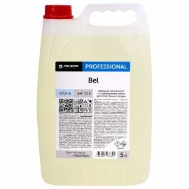 Средство для мытья посуды 5л PRO-BRITE BEL, с хлором, отбеливание, концентрат, 072-5