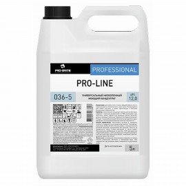 Средство моющее универсальное 5л PRO-BRITE PRO-LINE, низкопенное, концентрат, 036-5