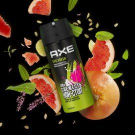 Дезодорант аэрозольный 150мл AXE "Epic fresh", усиленная защита, ш/к 94127